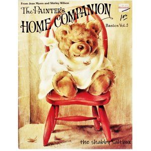 Tole Painting Book How-To Bears Florals Vintage 1992 Jean Myers & Shirley Wilson